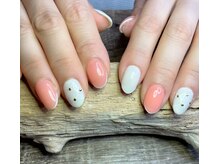 爪屋べっぴん堂/オレンジネイル