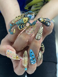 デカパーツ　スカルプ