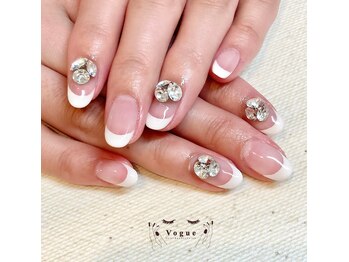 フレンチ Vカットストーン Pg ヴォーグ Vogue のフォトギャラリー ホットペッパービューティー