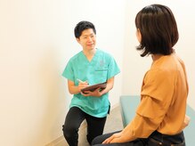 ゆたかバランス整骨院/整体コースのカウンセリング