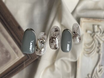 プロモート 岡山城下店(Promote)/マーブルネイル【岡山】