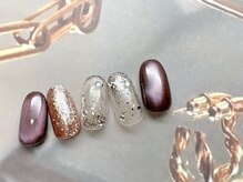 フルールソンネイル(fleur son nail)/1月定額トレンドアート