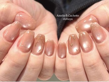 ニュアンスネイル:aoi