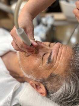 ヘッドスパ×シェービングBarBer MINATOの写真/★リニューアルオープン¥5500~【シェービング×毛穴ケア】が人気♪ヘッドスパ組み合わせも◎