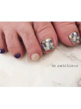 ネイルサロンアンドスクール ビーアンビシャス(be ambitious)/お持ち込みデザイン♪