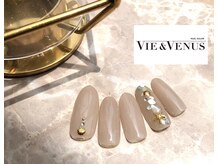 ヴィーアンドヴィーナス 田町店(VIE&Venus)/夏ネイル　定額オフィス