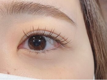 まつげエクステサロン ヘアーリゾートエーアイ 東陽町店(hair resort Ai)/ブラウンフラットラッシュ 10mm 