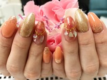 ダブルネイル(Double Nail)/【石田】シアーシェルネイル