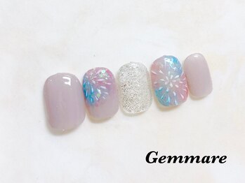 ジェンマーレ 二子玉川店/花火ネイル