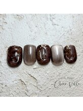 ネイルサロンクリアヴィラ(nail salon clear villa)/nuance art¥11000