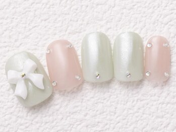 アイネイルズ 大宮店(I nails)/リボンストーン