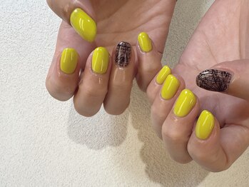 オーク 戸塚(OAK)/イエロー×ラインアート