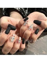ネイルズビー 国府店(Nail's be)/チェックネイル
