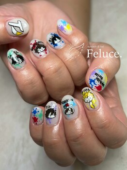 キャラクターネイル