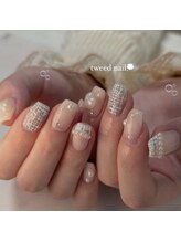 プチリュクス(Petit Luxe)/tweed nail☆