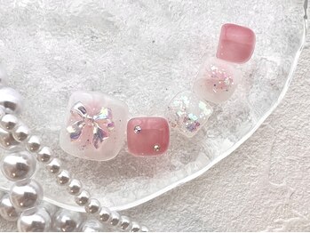 ネイルサロン ドルチェネイル 柏店(Dolce.Nail)/フットデザインコース☆足湯付き