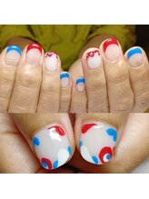 マニエネイル(mani e nail)/EXPO気分♪艶UPネイルで魅せる