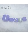 フットネイル：No.124