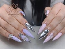 ウメネイルスタジオ(UME NAIL STUDIO)/* 長 さだしやり放題×つけ放題