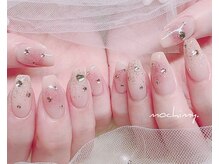 モチミィ(mochimy.)/＊チークネイル×ストーンネイル