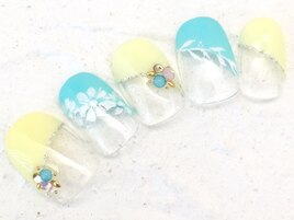サマーフラワーネイル　8480円