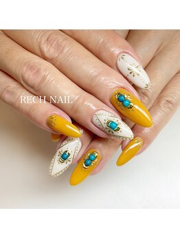 レッシュネイル サロンアンドスクール(RECH NAIL salon&school)/エスニック＊