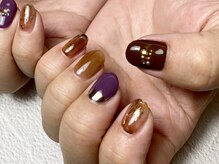 ジェムネイル(Jem Nail)/秋色ニュアンス