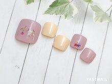 ファストネイル ロコ 春日店(FASTNAIL LOCO)/春のフットネイル【11896】