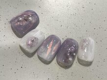 アイネイルズ 池袋店(I-nails)/シアーパープルオーロラ