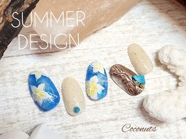 【SUMMER  DESIGN 】夏ネイル☆