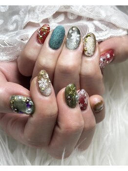 エンヴィ(ENVY)/クリスマスネイル