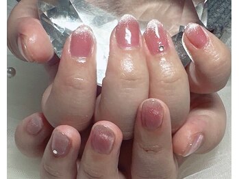 ジェー エス シー ネイル(J.S.C.nail)/マグネットフレンチ/ピンク