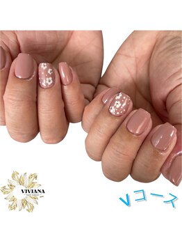 ヴィヴィアナ(VIVIANA)/定額Vコース/フラワーアート