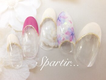 エスパルティール(Spartir)/◆シェイドフラワーネイル◆