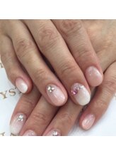 クリスタルネイル ボンベルタ橘店(CRYSTAL NAIL)/シンプルネイル