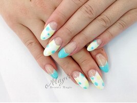 ドット＆逆フレンチ