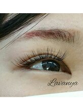 まつげ ネイルサロンアンドスクール ラヴァンヤ 久喜店(Lavanya)/3Ｄフェザー90束＋カラー