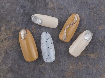 サンミーゴネイル 神戸店(Sunmego Nail)/ギャラクシーパーツ風ネイル