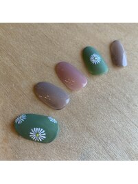 フラワーネイル