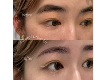 エールバイボヌール(Ere by Bonheur)/元の眉より　自然に見える眉へ