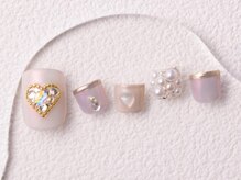 アイネイルズ 大宮店(Ｉ nails)/フットオーロラ