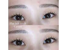 フーフロー(Fooflow)/Flat lash 120本