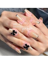 ジェルメ(germer)/スカルプ★ブラックのパーツで♪