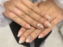 ランド ネイル 博多(LAND)/上品ラメグラ♪