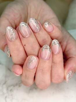 アイル ビューティーサロン(Airu Beauty Salon)の写真/高技術×安い!お手軽ネイル有[オフ込☆HANDジェルシンプルオフィスNail¥3900(他店ソフトジェルオフ¥550)］