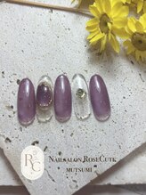 ネイルサロン ローズキュート シュシュ(NailSalon RoseCute chou chou)/デザインコース¥9.900-