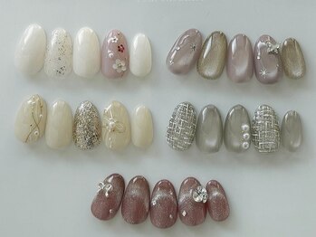 モエバイプティットシュシュ 近鉄八尾(moet. by Petit Chouchou)の写真/【近鉄八尾2分】トレンドも上品もお任せ◎毎月選べる定額コース♪自爪に優しいパラジェル専門店♪