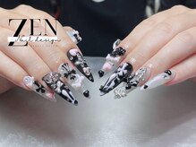 ゼン ネイル デザイン 池袋(ZEN NAIL DESIGN)/題長さだしやり放題×つけ放