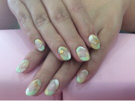 爽やかネイル