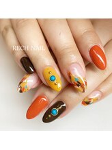 レッシュネイル サロンアンドスクール(RECH NAIL salon&school)/ピーコック＊